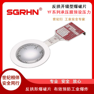 反拱开缝型爆破片（YF系列）