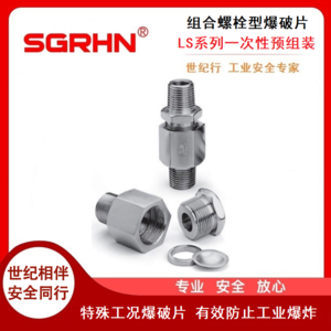 组合螺栓型爆破片（LS系列）