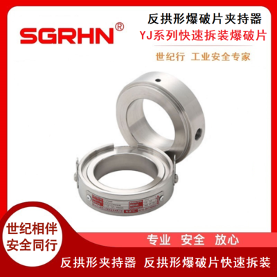反拱型爆破片夹持器（YJ系列）